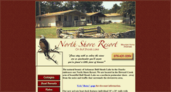 Desktop Screenshot of northshoreresort.com